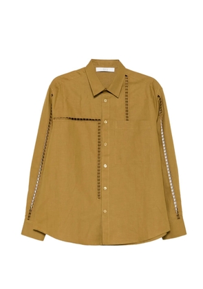 Tela Mindy cut-out shirt - Green
