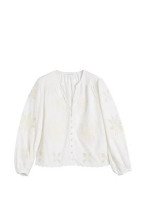 Chinti & Parker broderie shirt - White