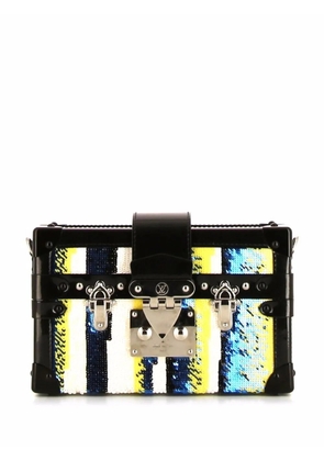 Louis Vuitton Pre-Owned mini trunk clutch - Black