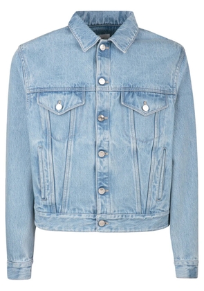 Bally spread-collar denim jacket - Blue