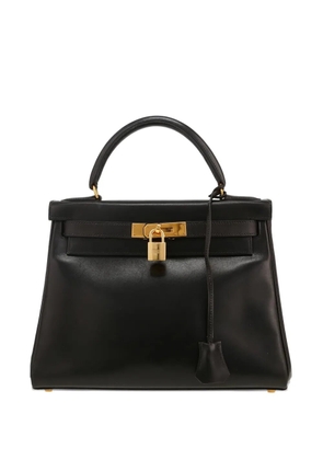 Hermès Pre-Owned 1995 Kelly 28 leather tote bag - Black