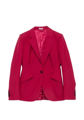 Alexander McQueen notch-lapel blazer - Pink