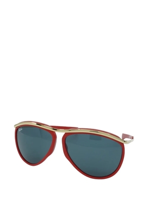 Ray-Ban Aviator Olympian sunglasses - Red