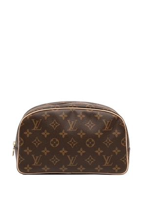 Louis Vuitton Pre-Owned 2021-2026 Monogram Toiletry 25 pouch - Brown