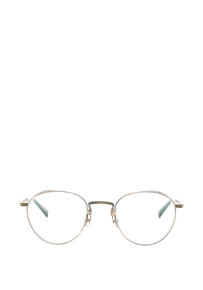 Matsuda round-frame glasses - Gold