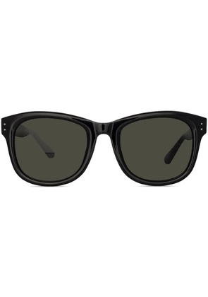 Linda Farrow Edson square-frame sunglasses - Black