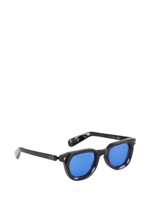 Sato Eyewear Keid rounded-frame sunglasses - Black