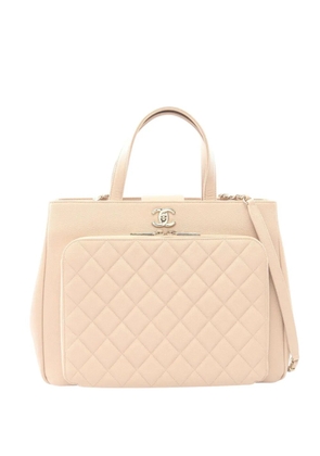 CHANEL Pre-Owned 2018 Business Affinity Caviar Leather satchel - Brown