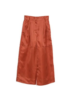 Alberta Ferretti pleated trousers - Red