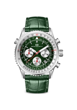OCEANAUT Flight 46mm watch - Green