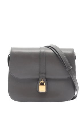 Celine Pre-Owned 2010-2026 Medium Leather Tabou shoulder bag - Grey