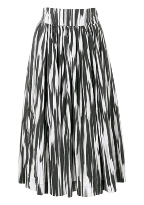 Woolrich printed full skirt - Black