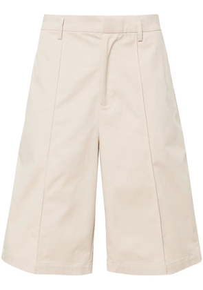 Neil Barrett mid-rise chino shorts - Neutrals