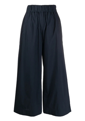 Woolrich wide-leg cropped trousers - Blue