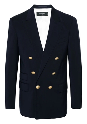 DSQUARED2 Palm Beach virgin wool blazer - Blue