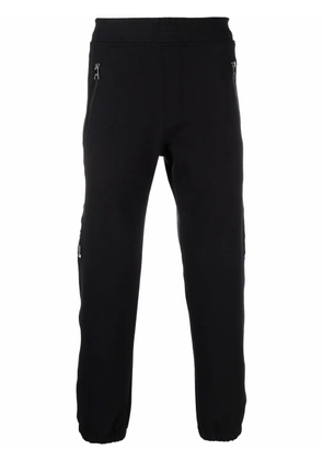 Neil Barrett Thunderbolt tape track pants - Black