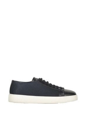 Santoni two-tone sneakers - Blue