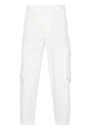 Neil Barrett tapered cargo trousers - White