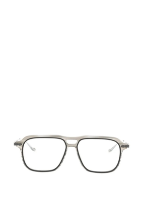Matsuda square-frame glasses - Grey