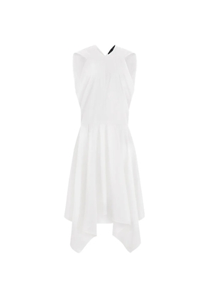 Proenza Schouler Sybella handkerchief-hem midi dress - White