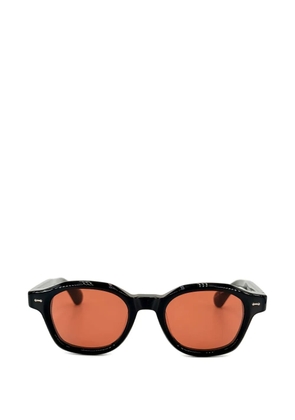 Peter And May Skyloop geometric-frame sunglasses - Black
