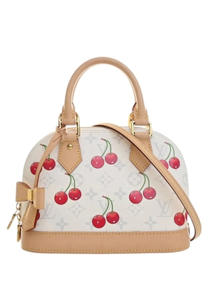 Louis Vuitton Pre-Owned 2021-2026 Takashi Murakami Monogram Cherry Alma BB satchel - White