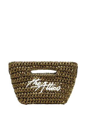 The Attico Via dei Giardini 15 tote bag - Green