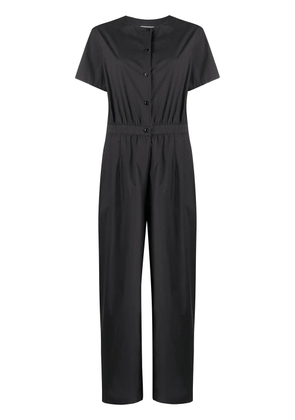 Woolrich cropped leg jumpsuit - Black