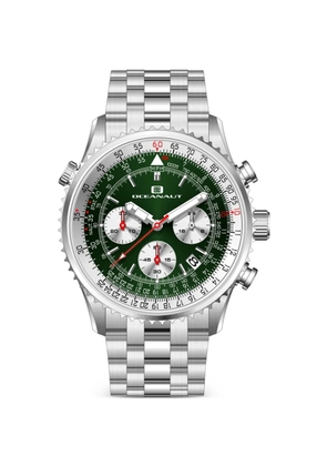 OCEANAUT Flight 46mm watch - Green