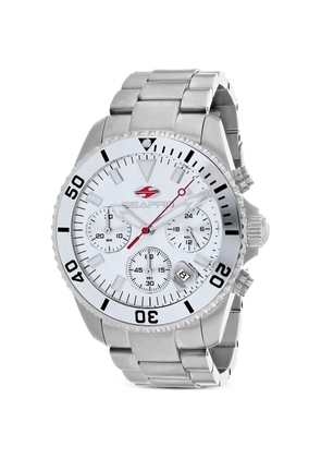 SEAPRO Scuba 200 Chrono 43mm watch - Silver