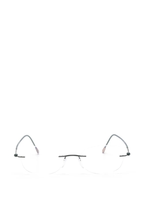 Silhouette rimless rectangle glasses - Grey