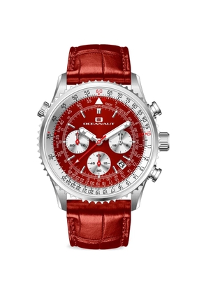 OCEANAUT Flight 46mm watch - Red