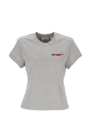 Off-White logo-print T-shirt - Grey