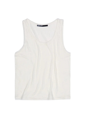Bimba y Lola raw-cut tank-top - White