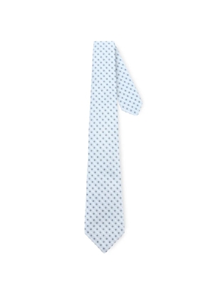 Kiton silk tie - Blue