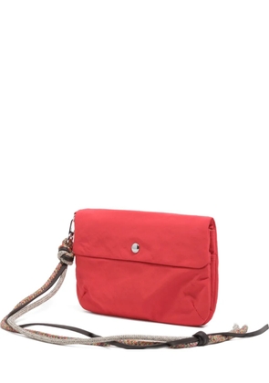 Bimba y Lola large braided-strap wallet - Red