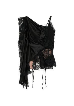 Junya Watanabe deconstructed sculptural blouse - Black