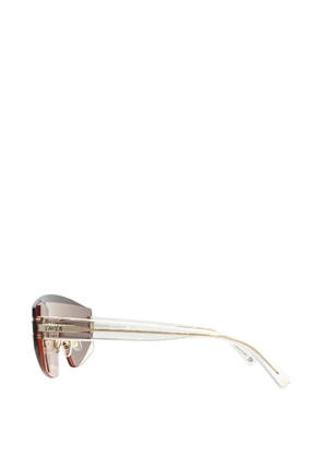 MCM shield-frame sunglasses - White