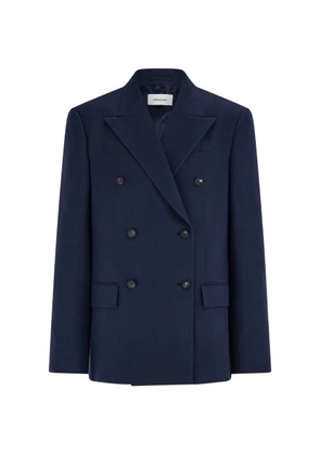 Ferragamo double breasted blazer - Blue
