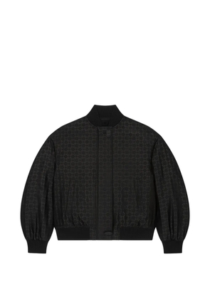 Givenchy 4G monogram-pattern bomber jacket - Black