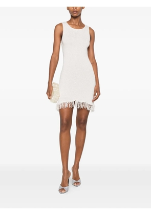 Asta Resort Natalia sequin-embellished mini dress - White