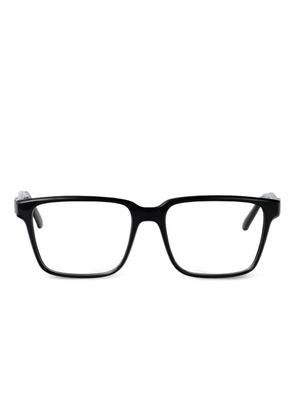 Ferragamo Eyewear rectangle-frame Gancini-detail frames - Black