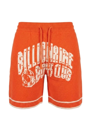 Billionaire Boys Club Curve logo-intarsia track shorts - Orange
