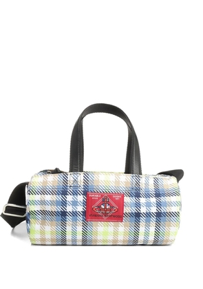Vivienne Westwood Paul Cylinder tartan crossbody bag - Blue