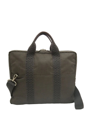 Hermès Pre-Owned 1990-2010 Canvas Herline Porte Documents business bag - Grey