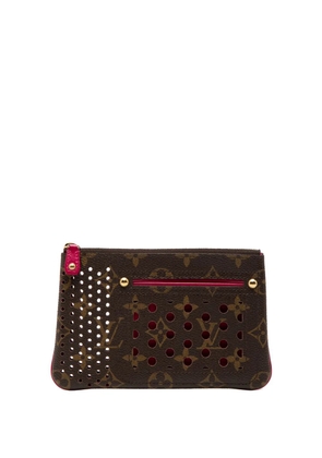 Louis Vuitton Pre-Owned 2005-2025 Monogram Perforated Pochette Plat pouch - Brown