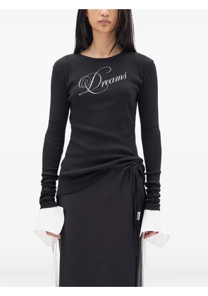 Ann Demeulemeester Leda cuffs - Black