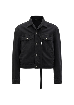 Ann Demeulemeester buttoned denim jacket - Black