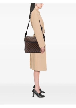 Louis Vuitton Pre-Owned 2002 Damier Ebene Dorsoduro crossbody bag - Brown