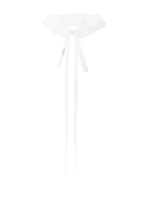 Ann Demeulemeester Amal collar - White